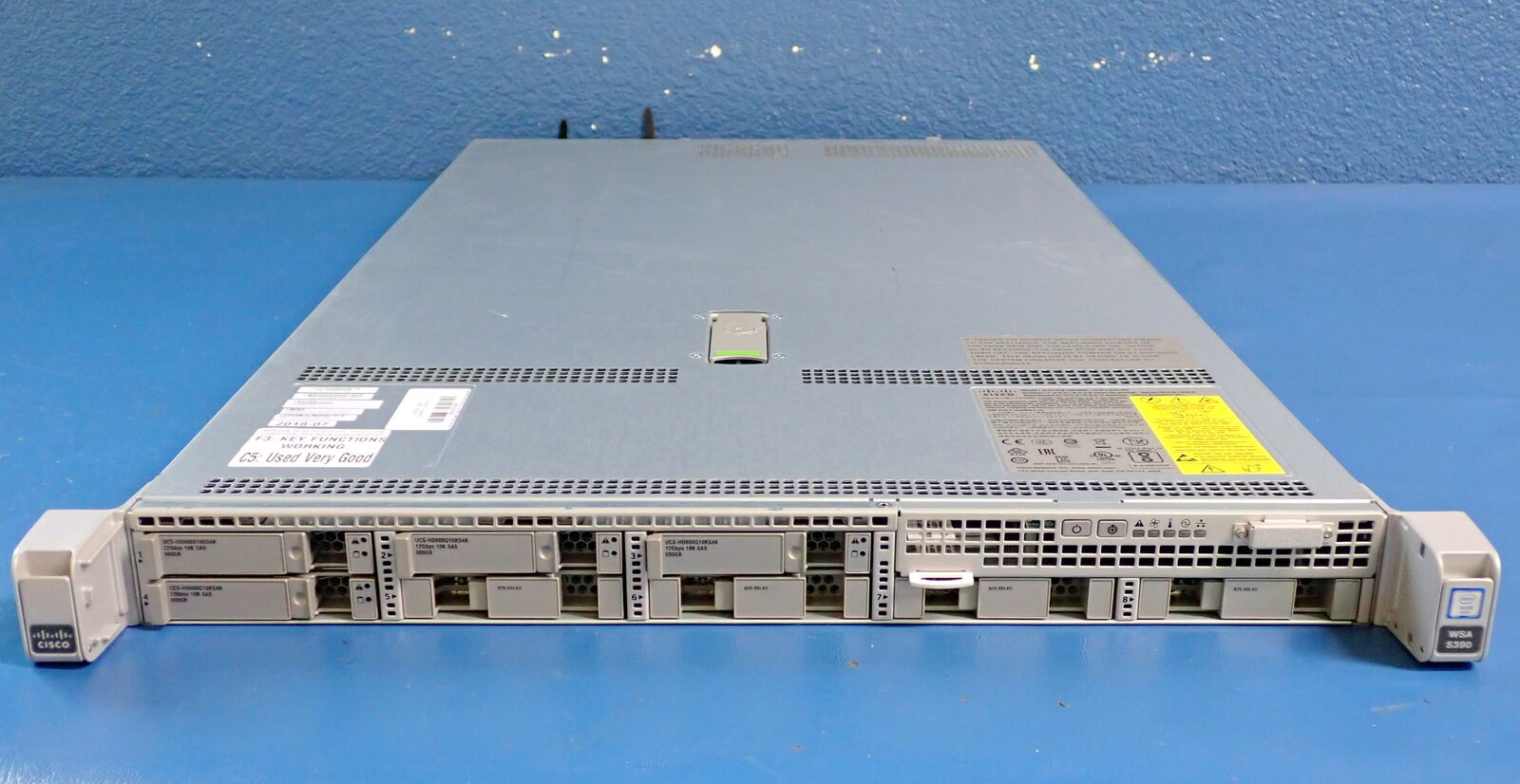 Cisco WSA S390 Server UCS C220 M4 | 1x Xeon E5-2620v3 32GB RAM No Storage