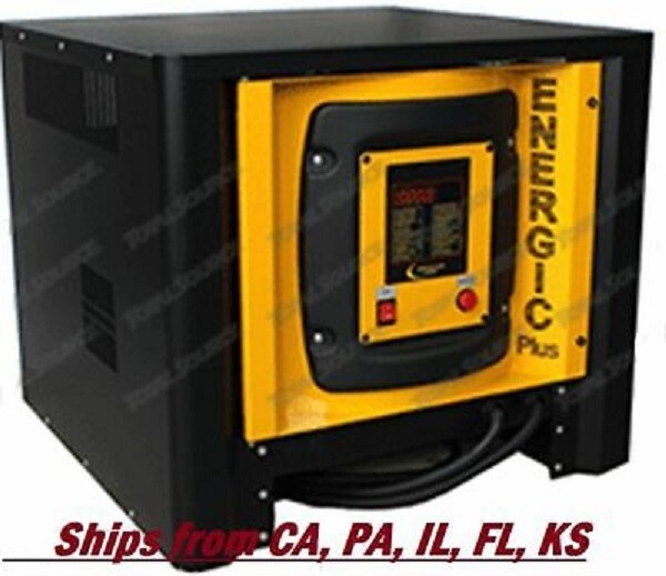 FORKLIFT BATTERY CHARGER 36 VOLTS SINGLE PHASE DIGITAL 36V 160 AMP 765 - 880 AH