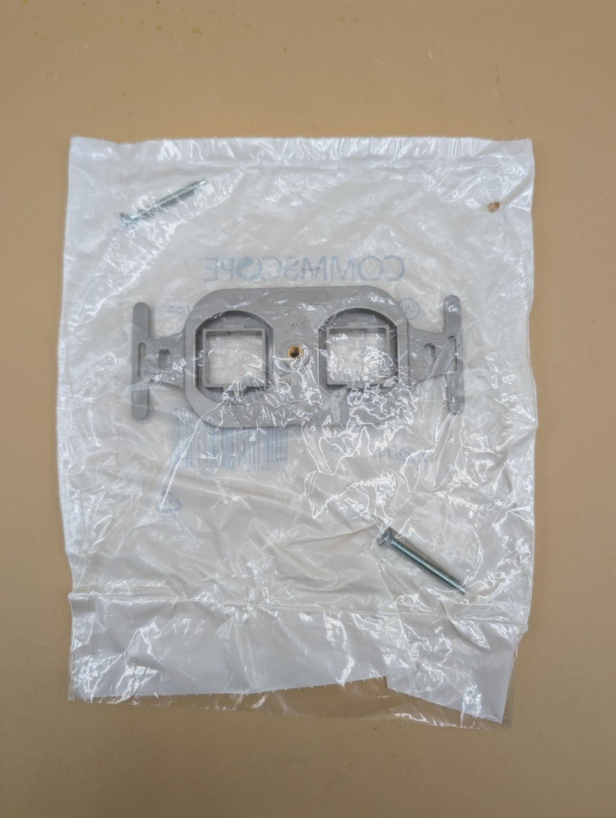 Lot of (27) Commscope M106FR2-270 Modular Mounting Frame, Two Port Gray
