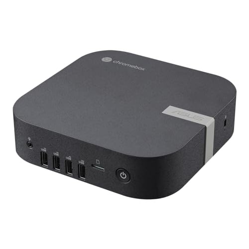 ASUS Chromebox 5a with Intel Celeron 7305 Processor, 4GB DDR4 RAM, 128GB M.2