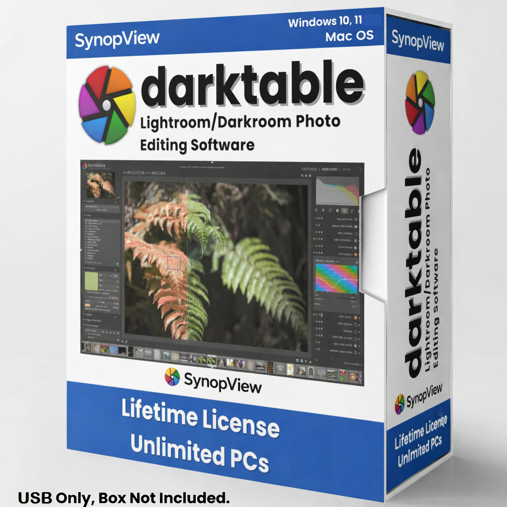 Professional Photo and Image Editing Software Darktable 2026 for MacOS & Windows