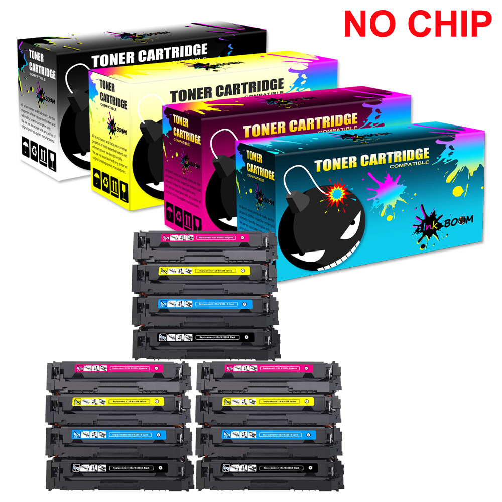 12 Toner replace for HP CF415A NO CHIP W2030A-3A Color LaserJet M479fdw M480f