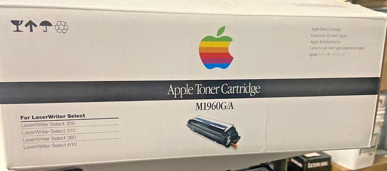 Genuine Apple M1960G/A Toner Select 300 310 360 610 OPEN BOX