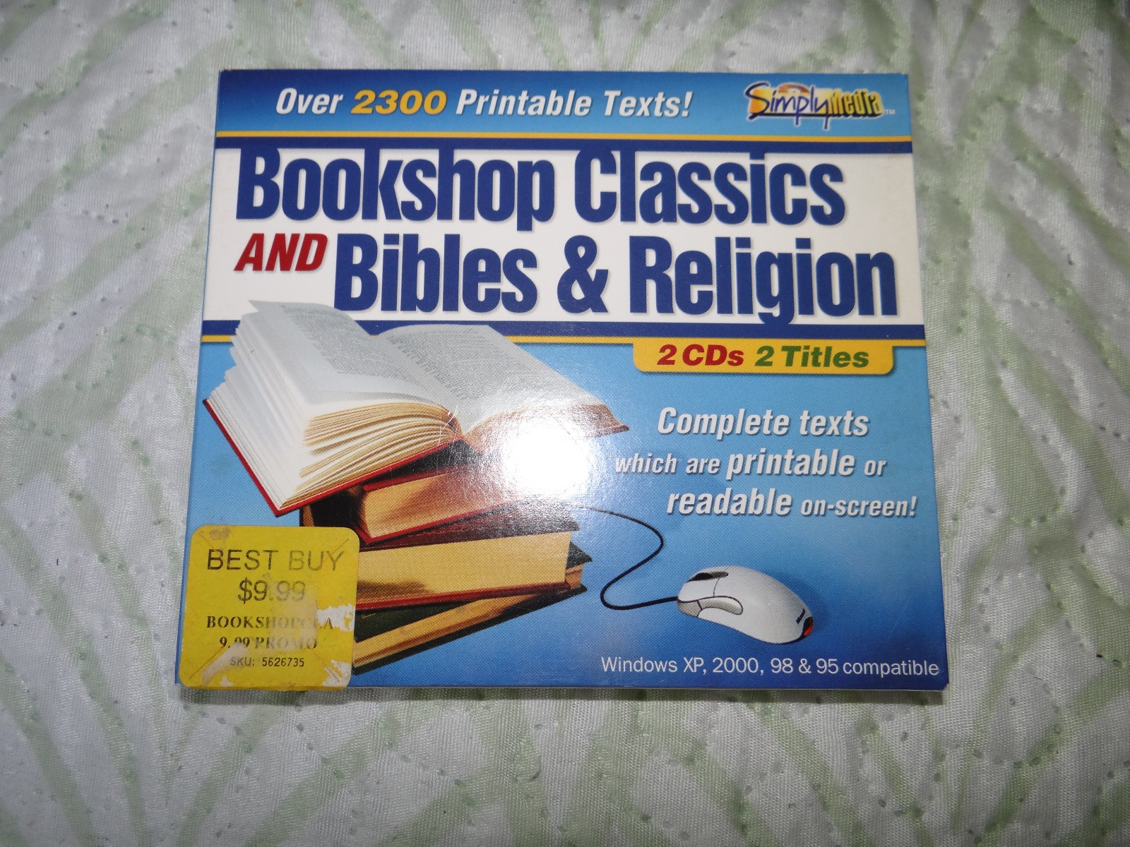 Simply Media Bookshop Classics Bible & Religion -- 2CDs