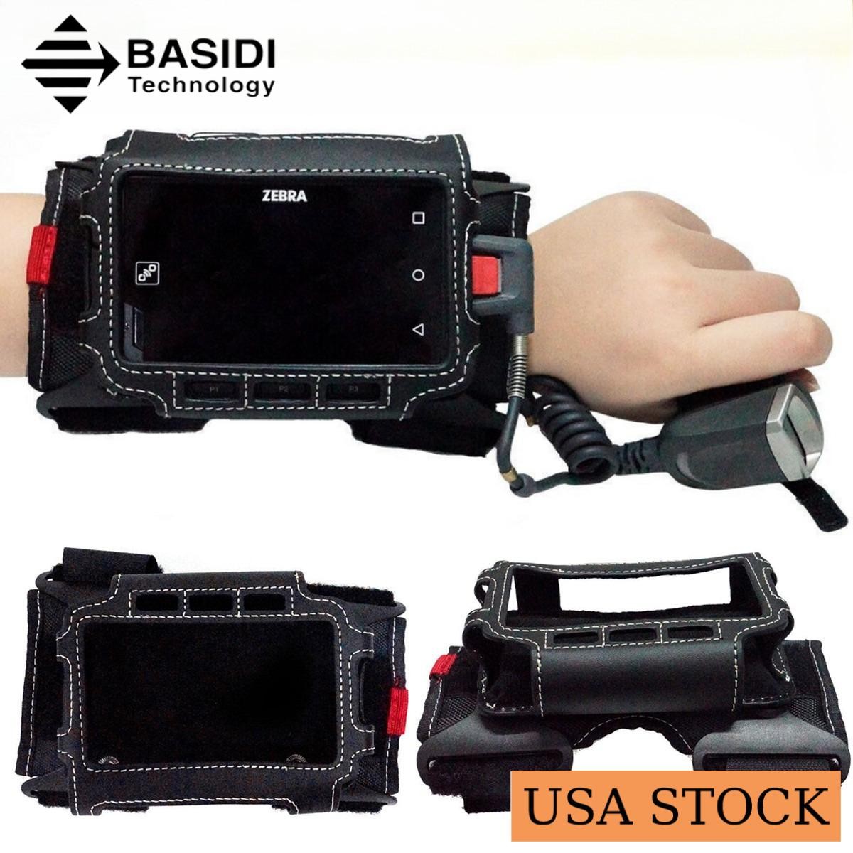 🔥USA Wrist Mount Strap with M/Large Strap for Zebra WT6000 SG-NGWT-WMLCV-01 🔥