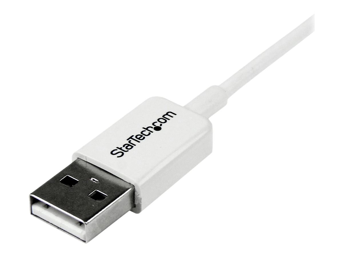 StarTechcom White Micro USB Cable to B Digital Cable/Data USBPAUB2MW