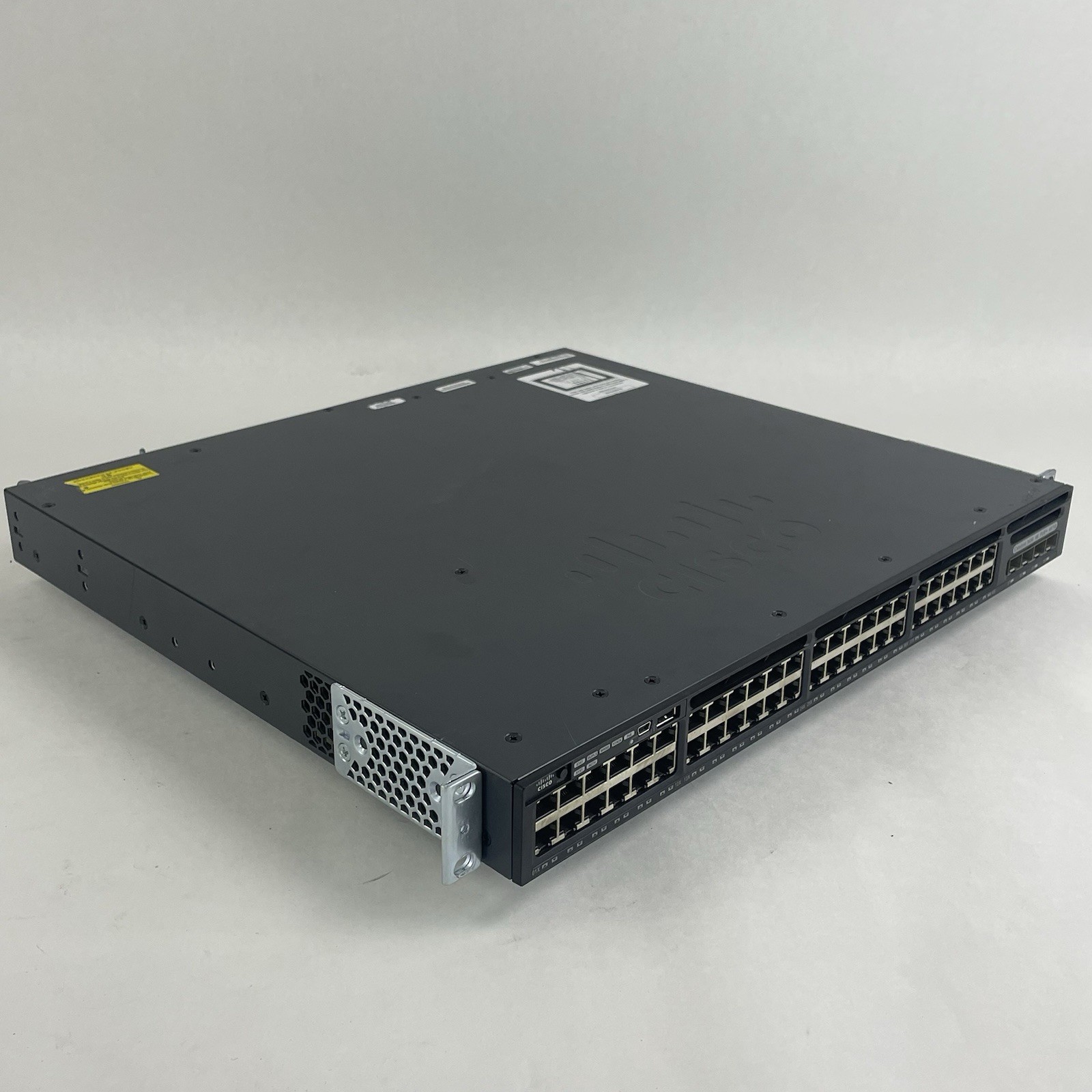 Cisco WS-C3650-48PS-S V04 Tested & Reset 1X PSU