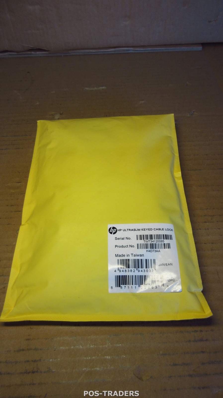 HP H4D73AA Ultraslim Keyed Cable Lock 5.9 ft (1.80 m) 360 degrees - NEW NEW