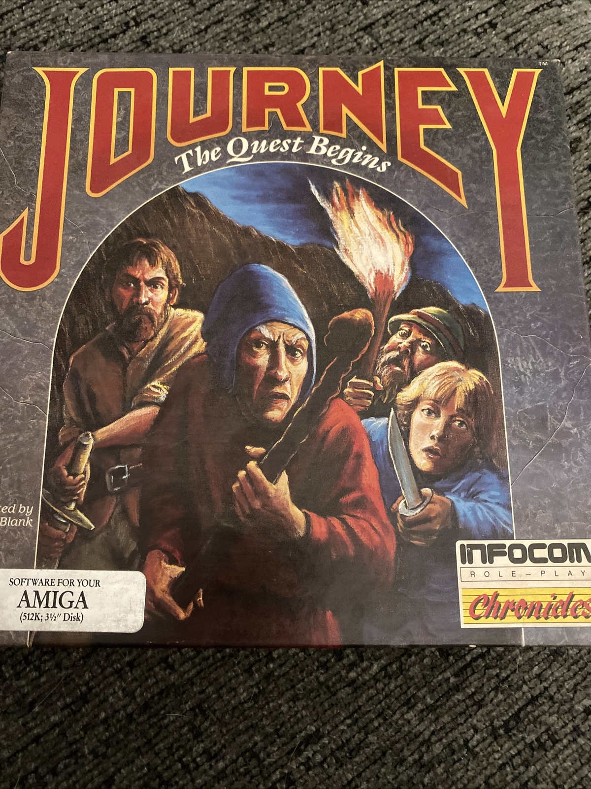 💾Amiga --Journey The Quest Begins Game By Infocom