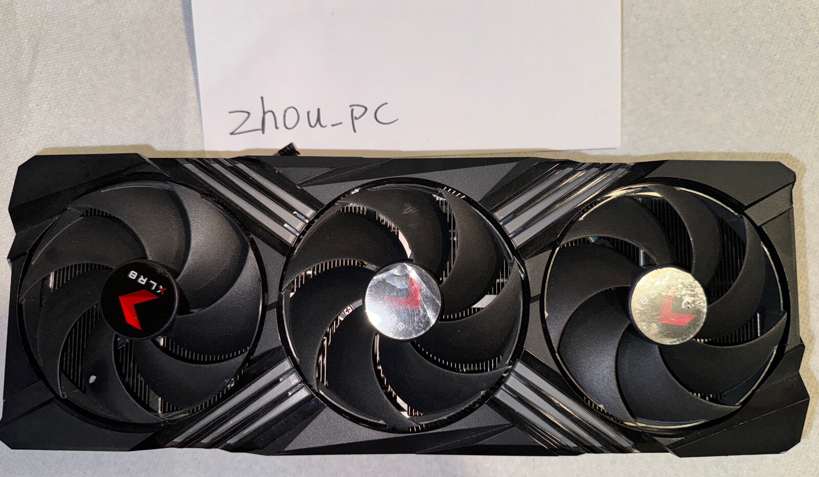 (FOR PARTS) Shroud Cooler Radiator For PNY XLR8 RTX 4090 Verto (Cooler Only)