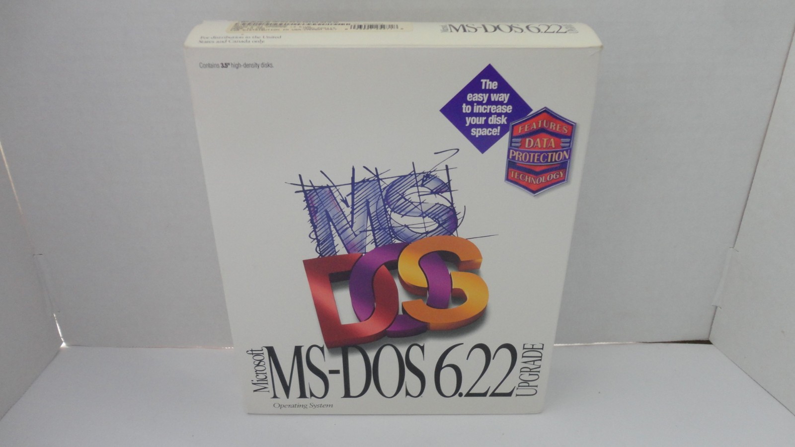 Microsoft MS DOS 6.22 Upgrade Vintage Computer Software Program New Open Box
