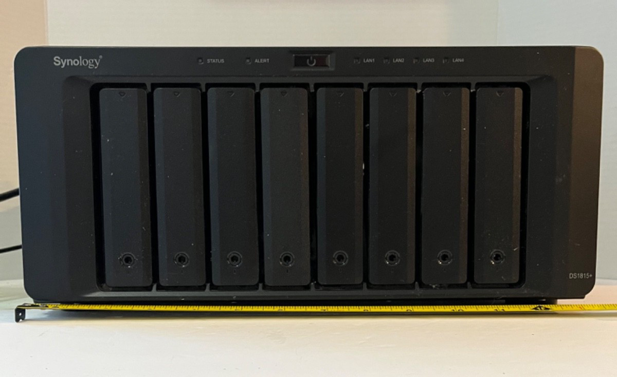 Disk Station DS1815+ 8 Bay NAS Network Attached Storage Server Intel Atom C2538 