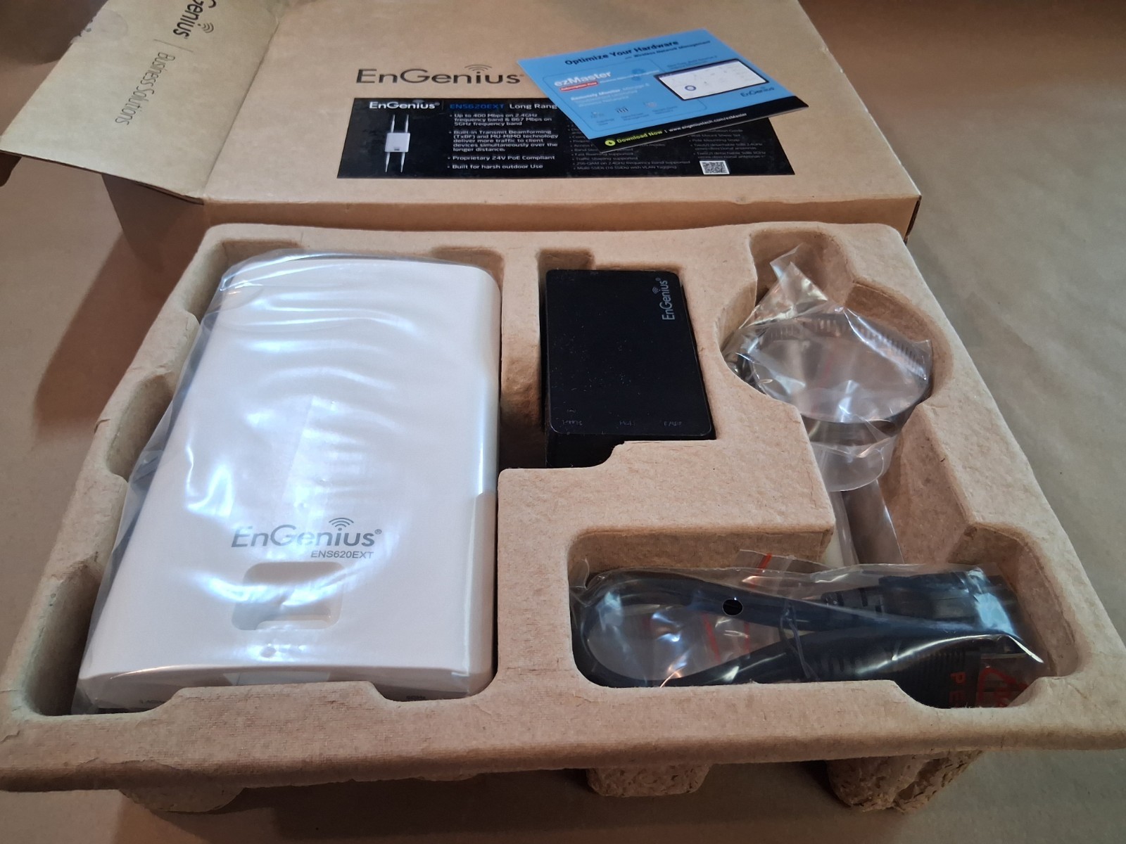 EnGenius Outdoor Access Point Long Range Wireless ENS620EXT