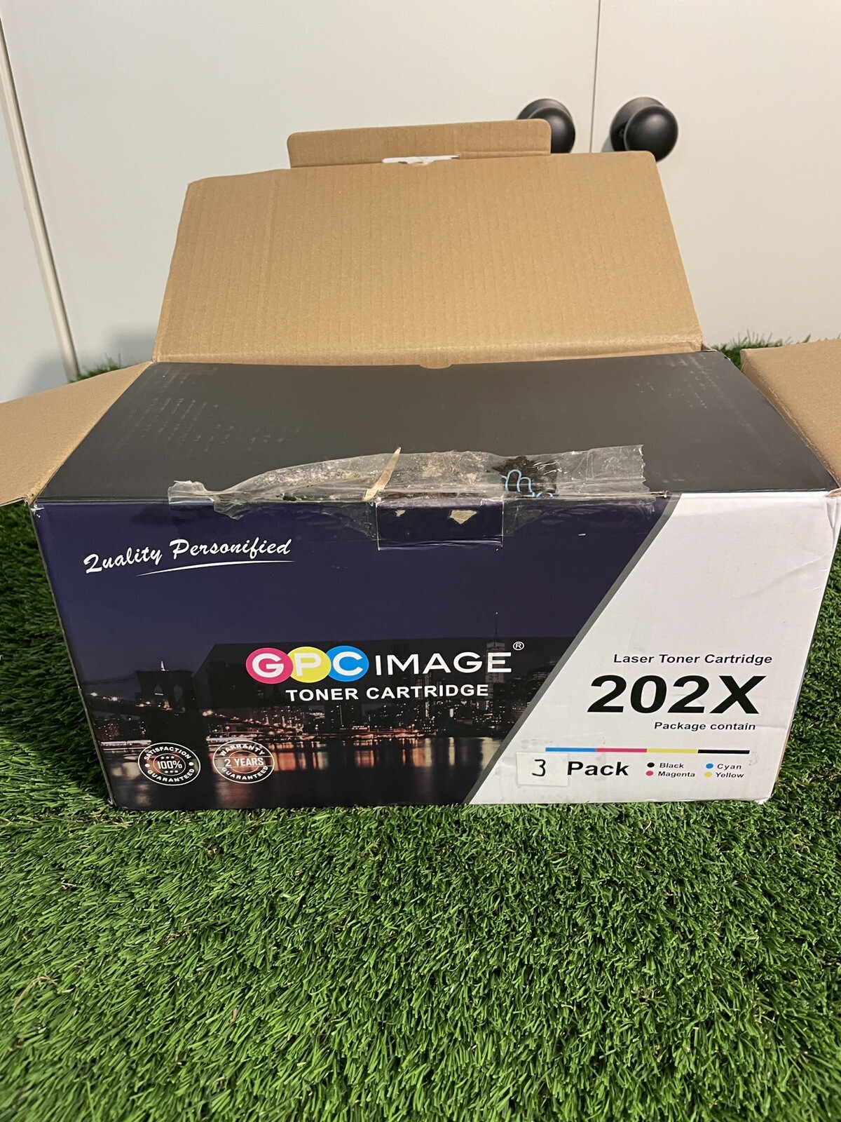 GPC Image Replacement Toner Cartridge compatible with 202X (3 Packs)