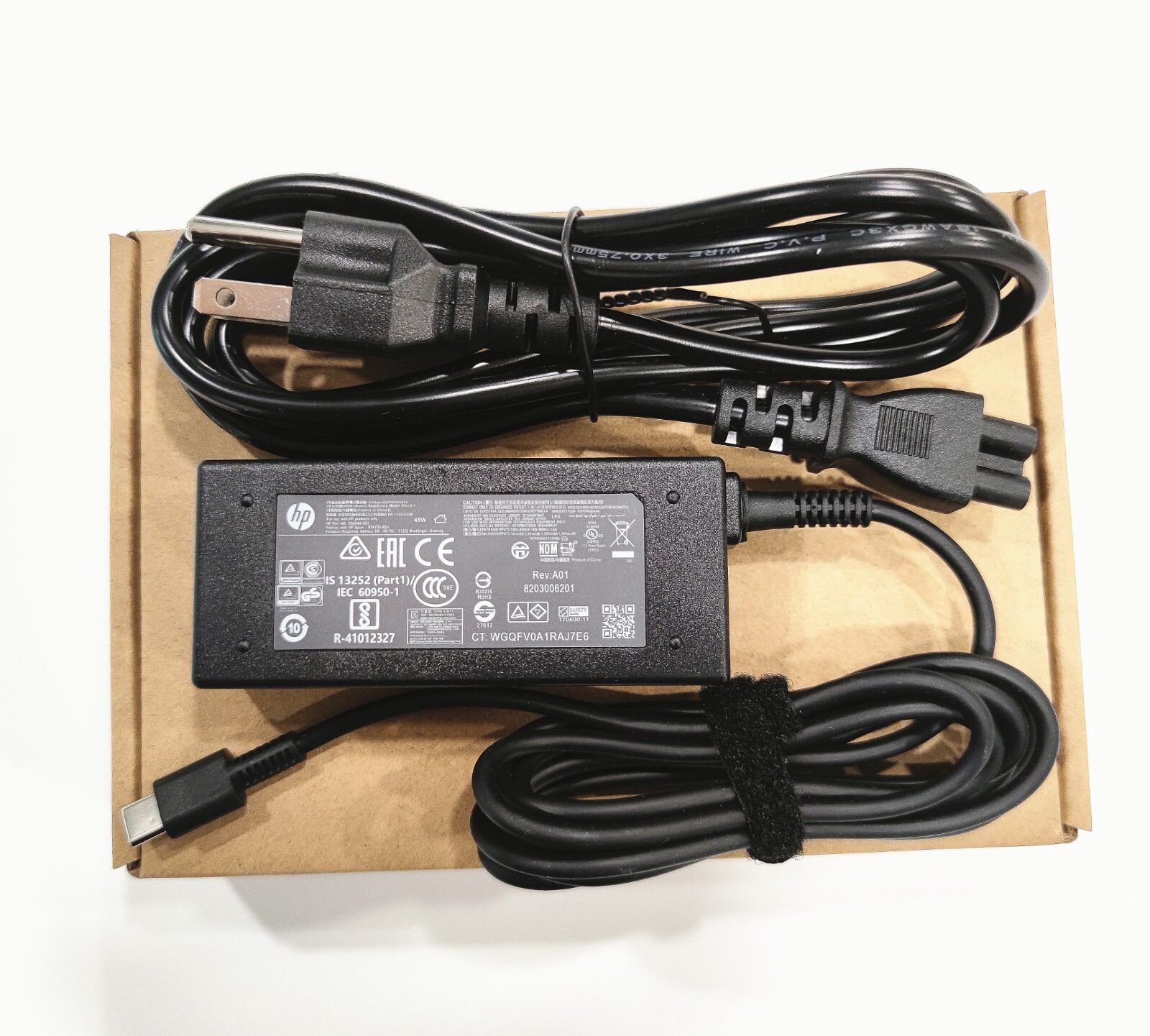 Genuine 45W USB-C Type-C Adapter Charger for HP Chromebook 934739-850 L43407-001