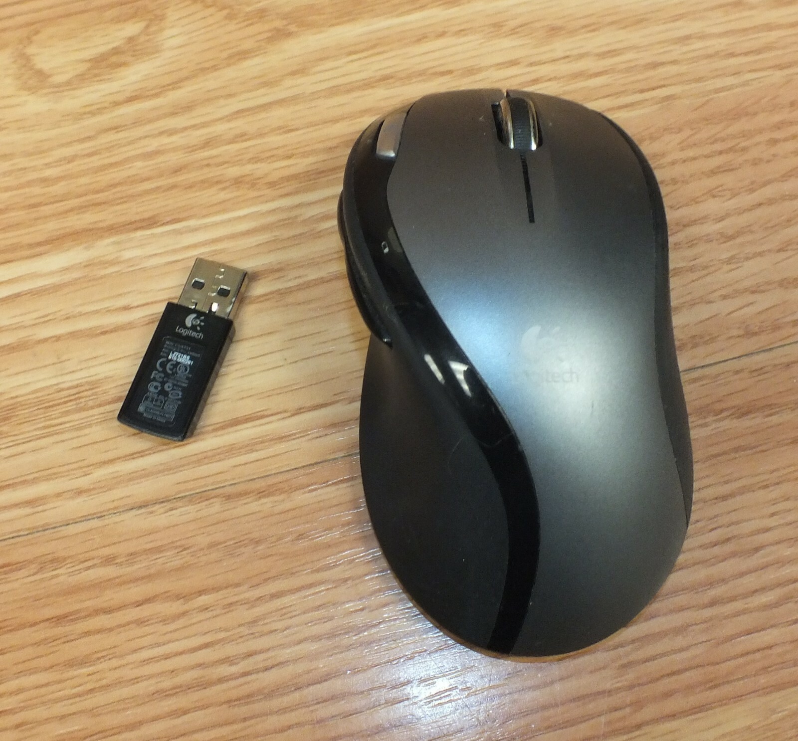 Genuine Logitech (MX620) Dark Grey Wireless Laser Mouse With IR *READ* 