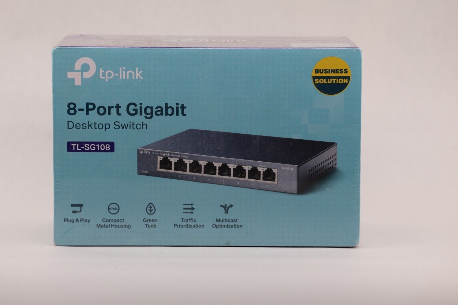 TP-Link TL-SG108 8-Port Gigabit Easy Smart Switch  (Factory Sealed)
