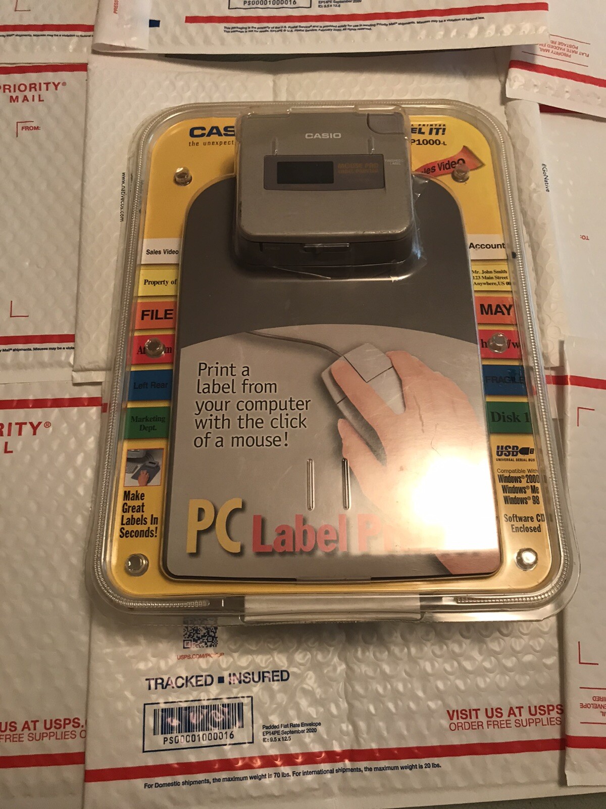 CASIO EZ-Label Printer KL-P1000-L for PC - Sealed in Retail Package