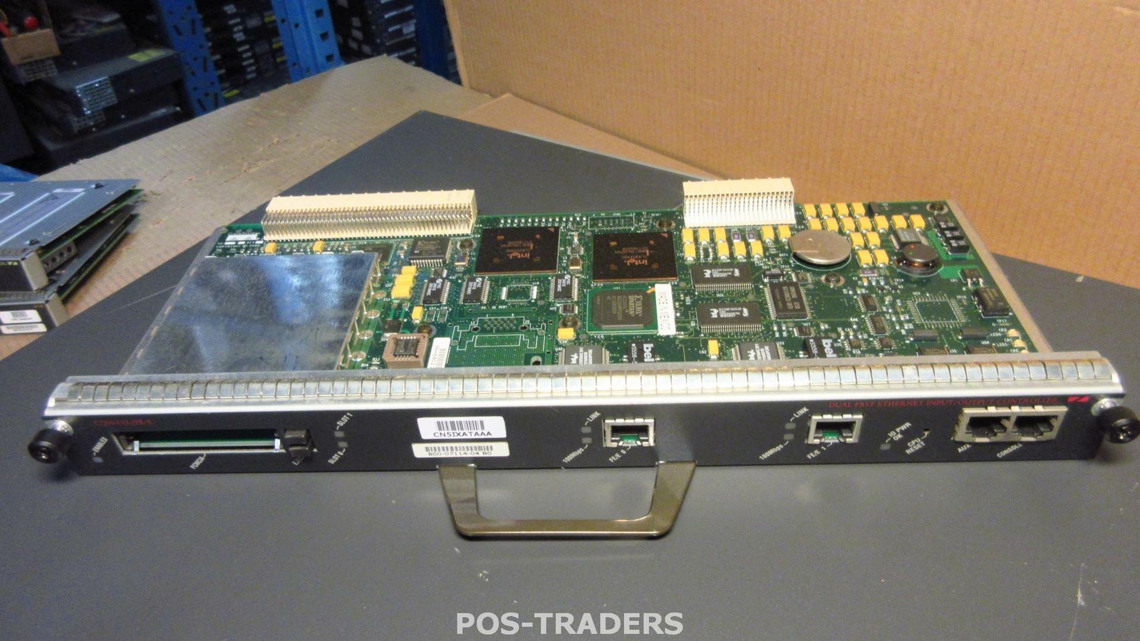 Cisco C7200-I/O-2FE/E Dual FE Input/Output Controller PULLED FROM CISCO 7200 VXR