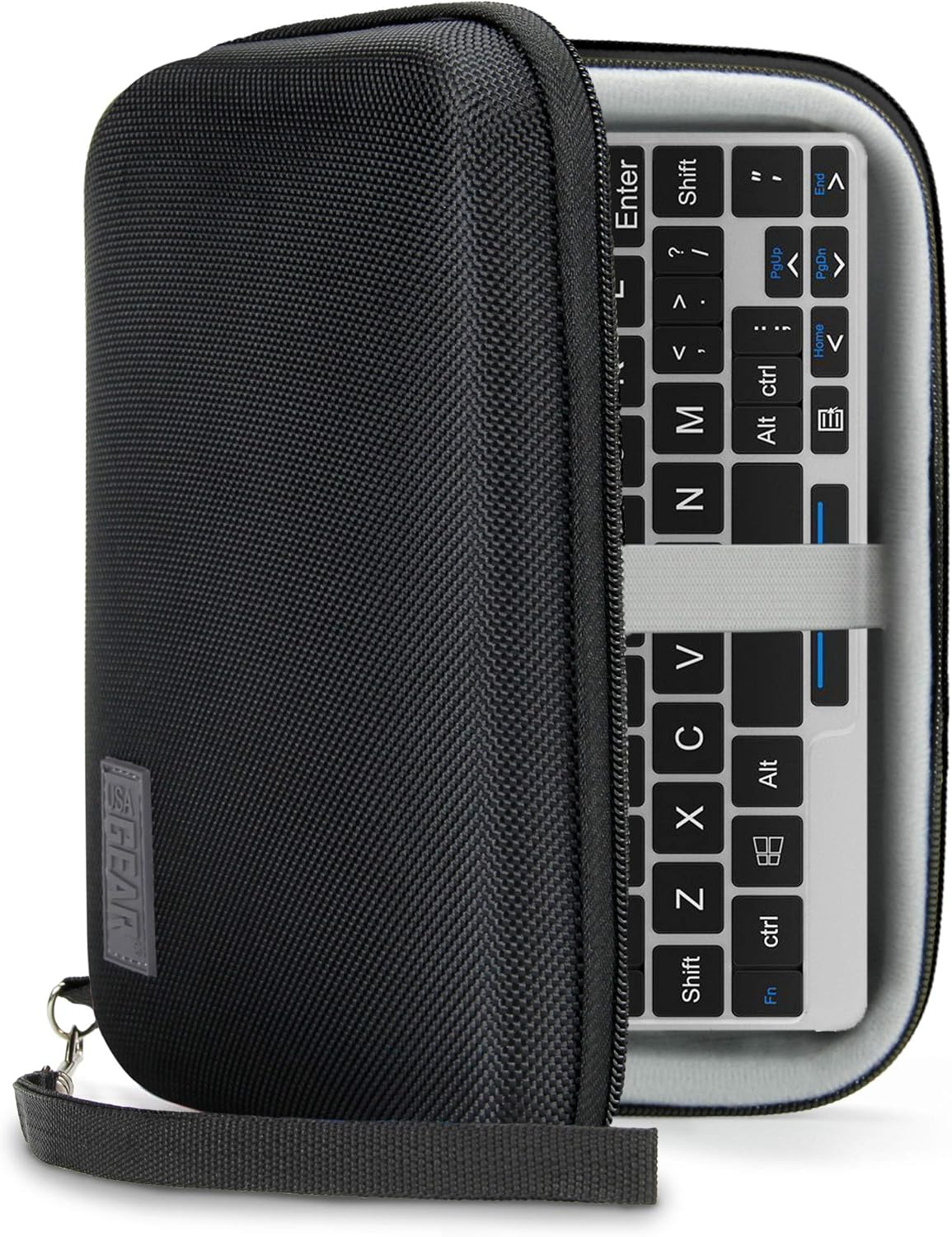 USA Gear 7 Inch Hard Case for Mini Laptops Fits GPD WIN Mini (2025), One Netbook