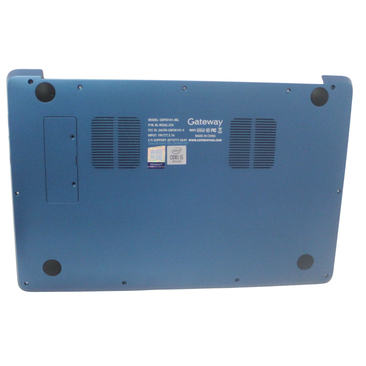 GWTN141-4BL-BASE Gateway Bottom Base Cover Blue Gwtn141-4Bl "GRADE A"