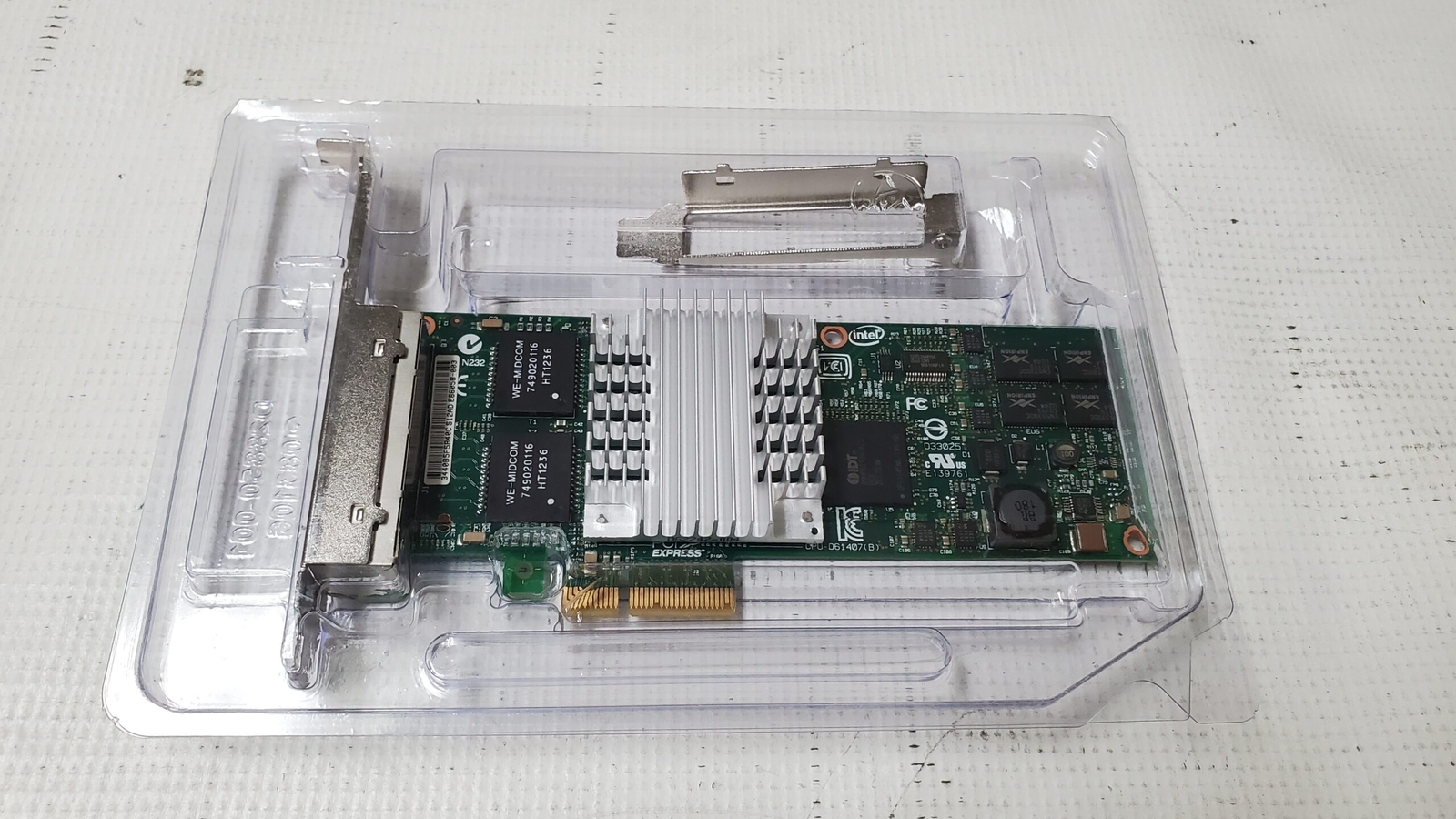 00E0838 New IBM / Intel 5717 4 Port 1Gb Network Adapter Full Height Half Height