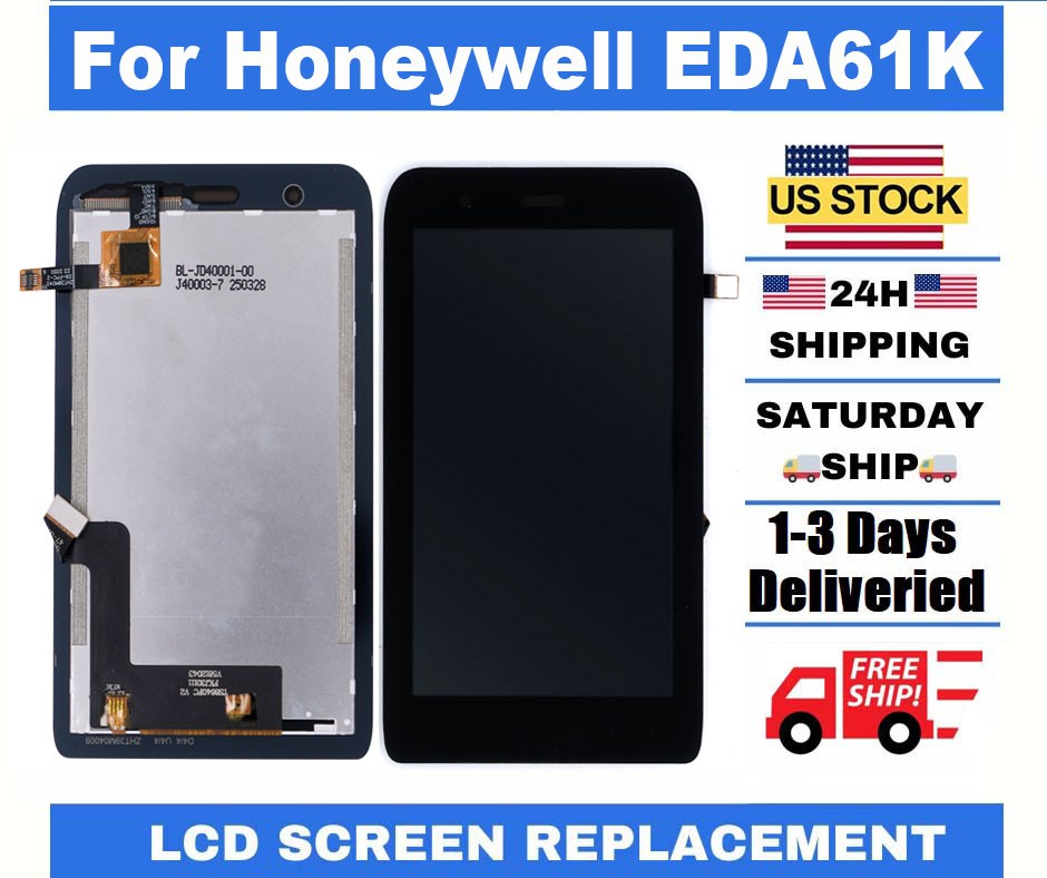 US New LCD Module Display with Touch Screen Digitizer For Honeywell EDA61K STOCK