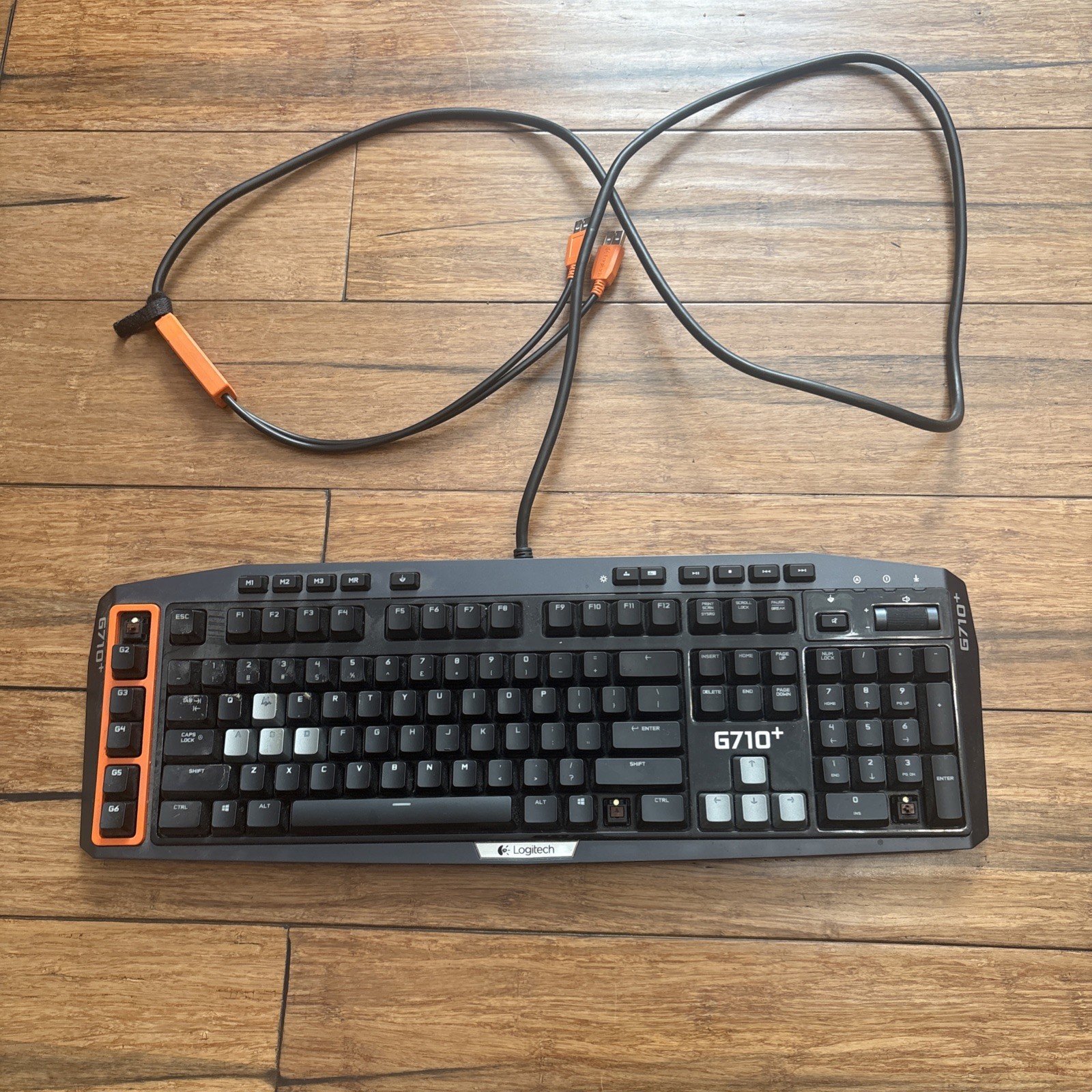 Logitech G710+ Mechanical Gaming Keyboard Wired Cherry MX Brown Switches Tested