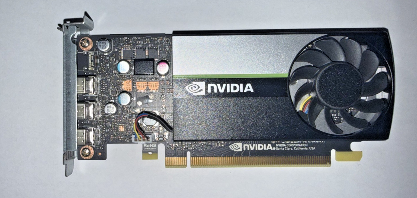 Genuine Hp NVIDIA T400 4 GB GDDR6 3mDP Graphics Card N02795002 G2U