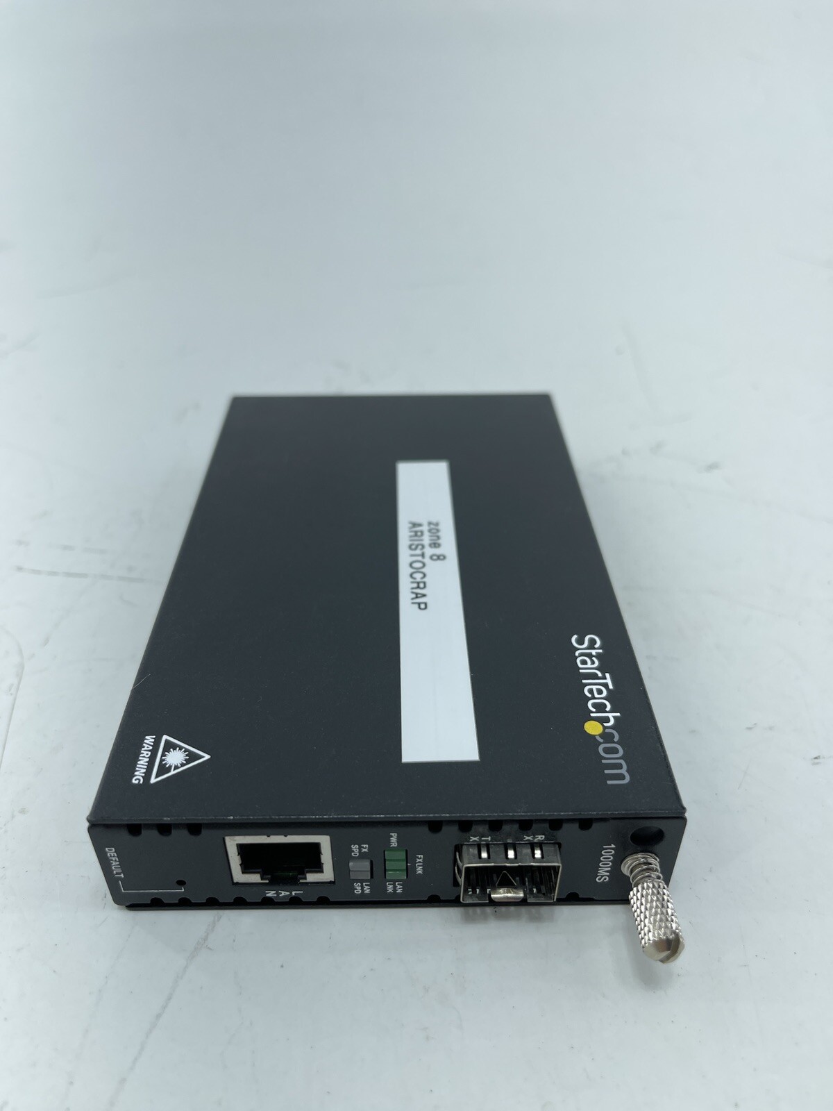 StarTech.com ET91000LCOAM Gigabit Ethernet to MM LC Fiber Media Converter