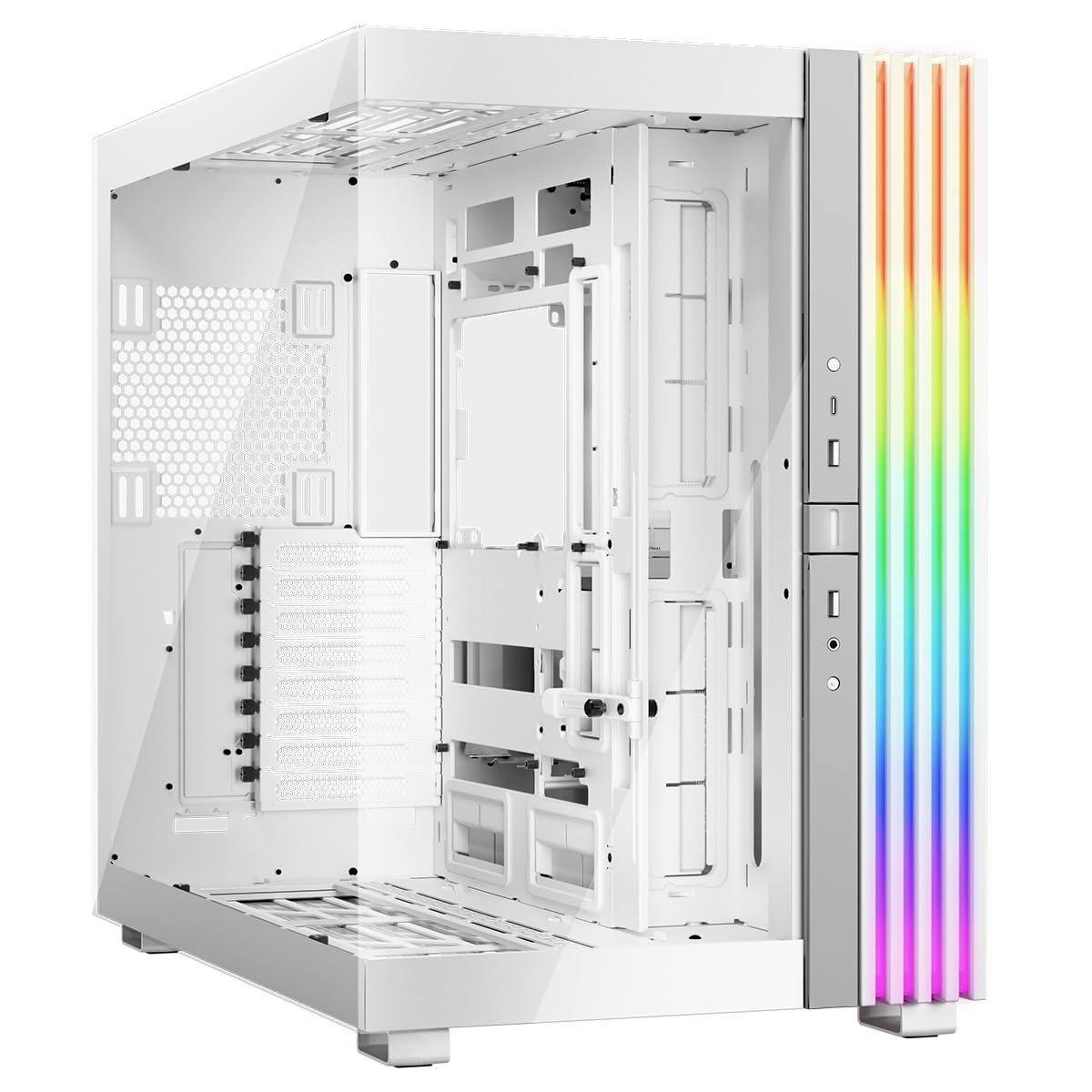 be quiet Light Base 900 DX White PC Case, Fully Windowed Front and Side