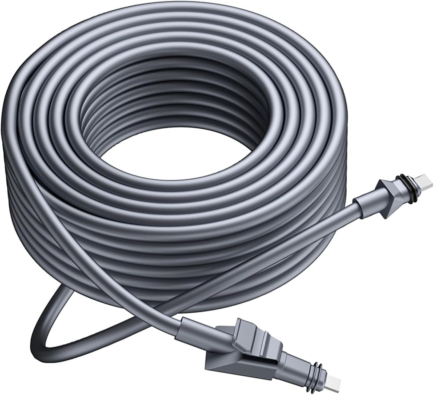 Rectangular Satellite Replacement Cable, Rubber & Copper, 150Ft Length, Compatib