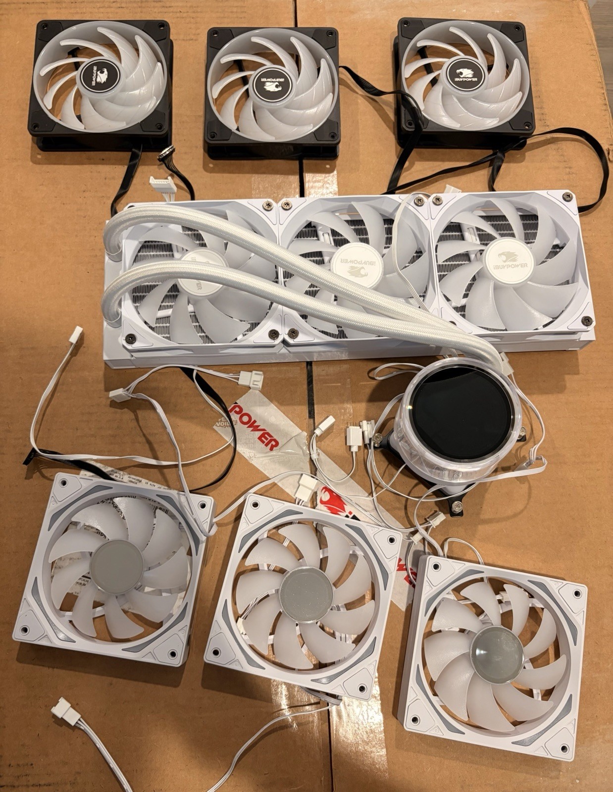 iBUYPOWER AW5 AIO and fan bundle