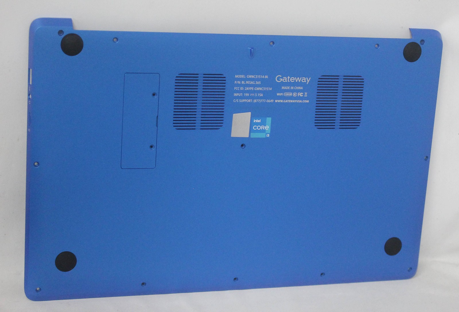 GWNC31514-BL-BASE Gateway Bottom Base Cover Blue Gwnc31514-Bl "GRADE A"