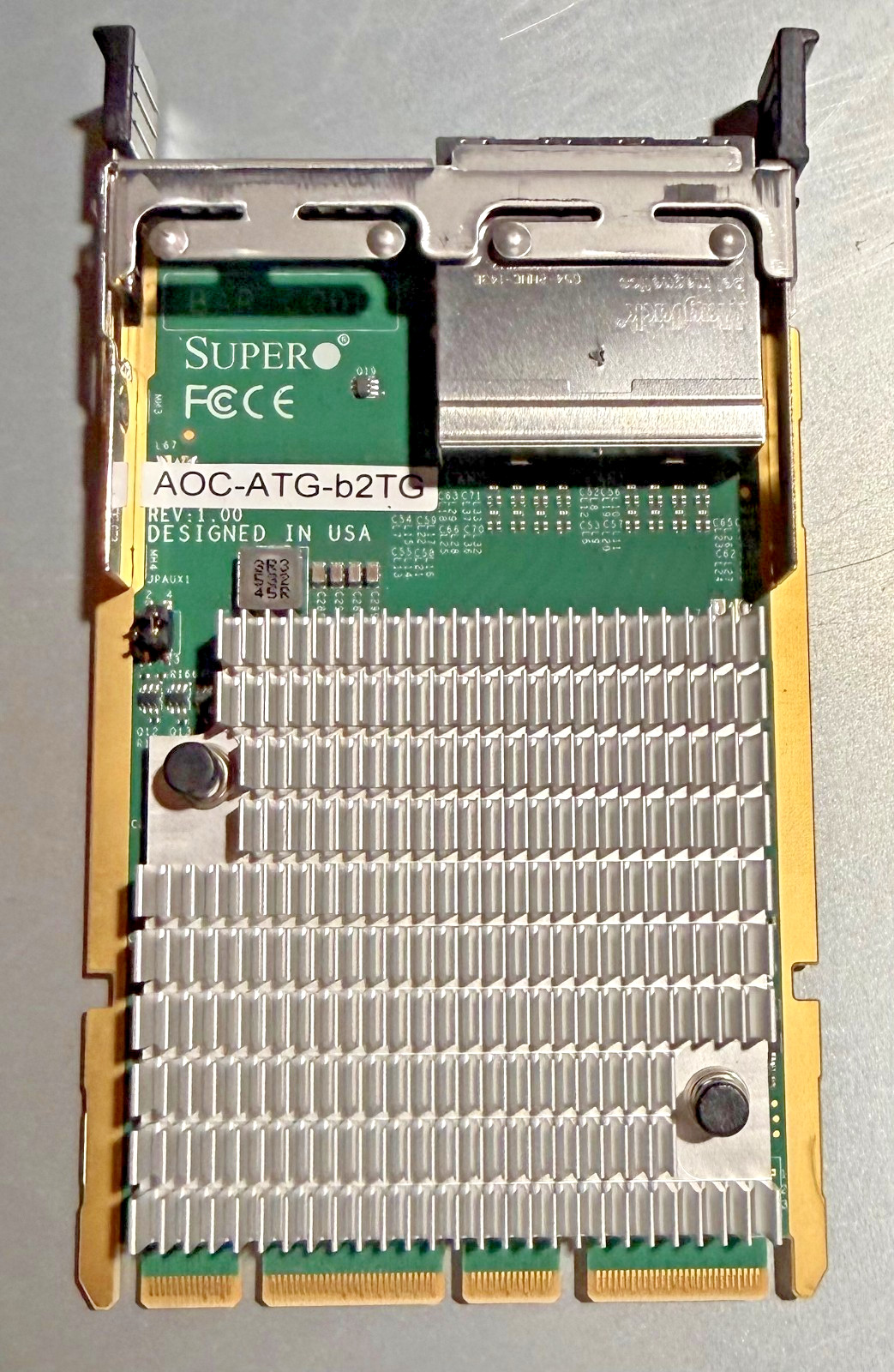 Supermicro AOC-ATG-B2TG AIOM 2x 10GbE RJ45 Ethernet Adapter