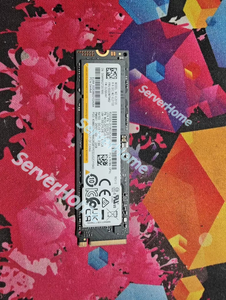 Used Samsung PM9A1 512GB Solid State Drive