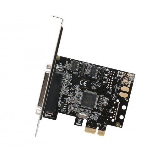 Syba SD-PEX50030 2 Port DB9 Serial and 1 Port DB25 Parallel PCI-e x1 Card