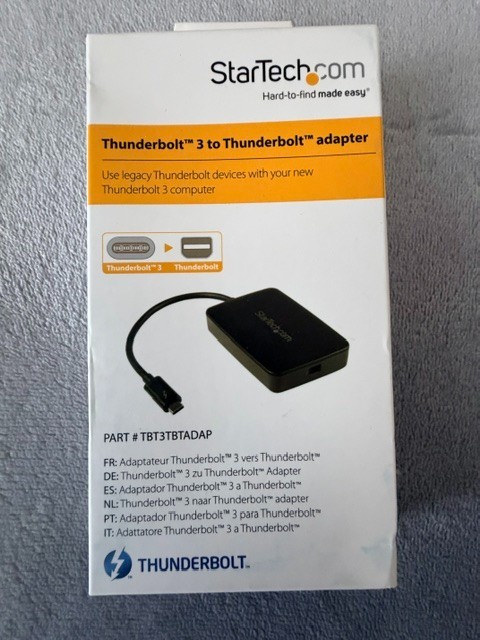 StarTech Thunderbolt 3 to Thunderbolt 2 Adapter - TBT3TBTADAP (new, sealed)