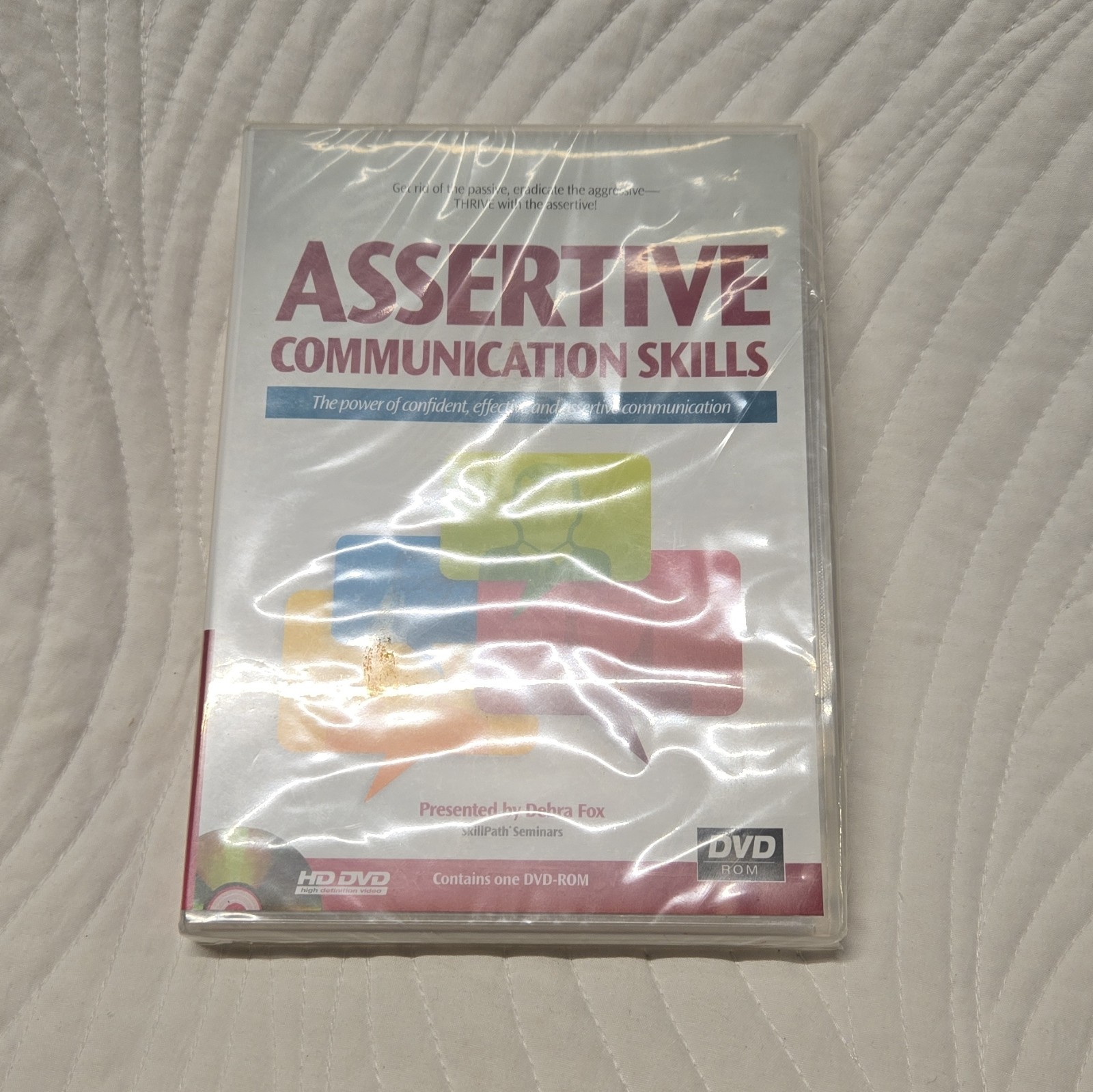 Assertive Communication Skills (DVD) New Sealed - Great Training - Sealed