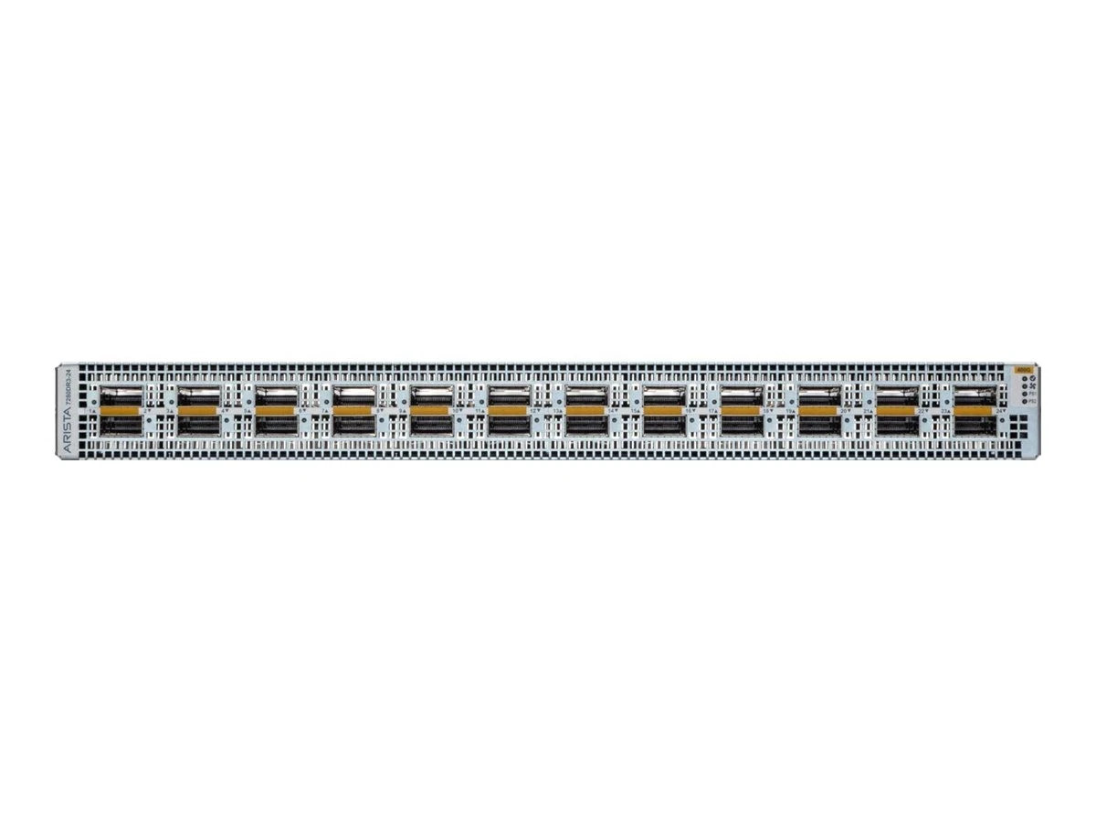 Arista DCS-7280PR3-24-F 24x 400 Gigabit OSFP Front-to-Rear Airflow Switch