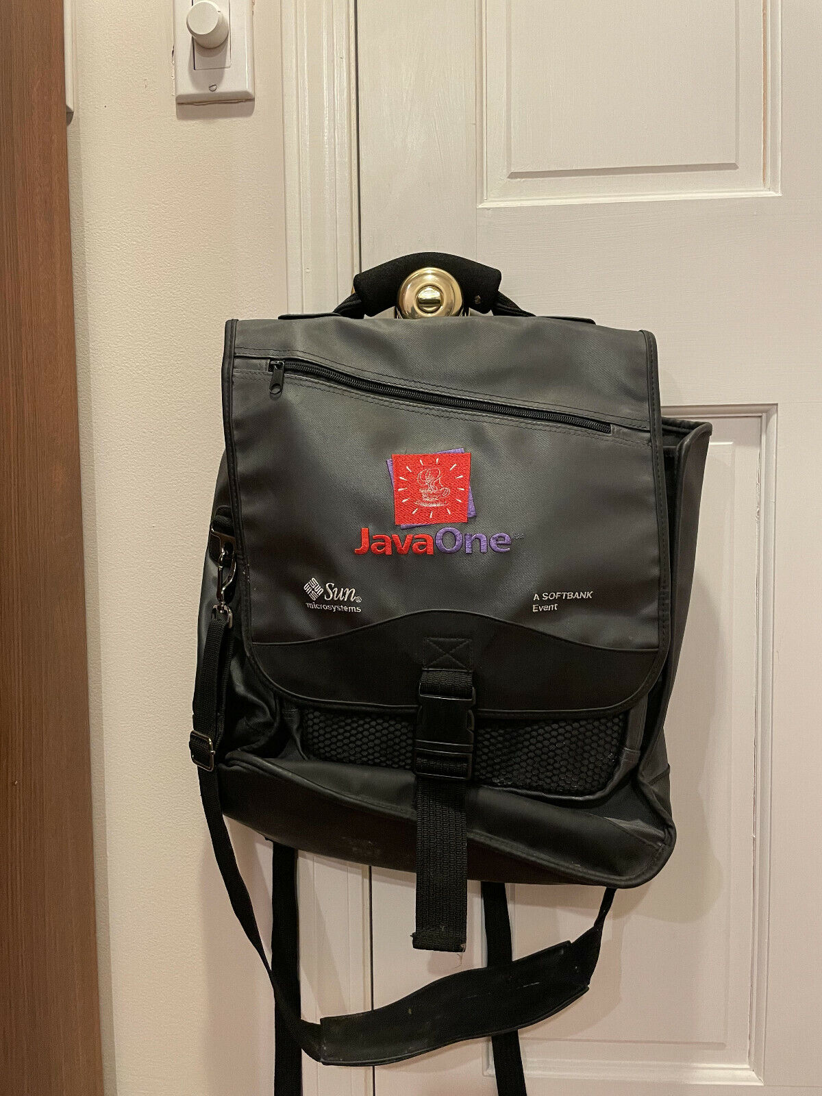 Rare Vintage JavaOne Sun Microsystems Conference Backpack
