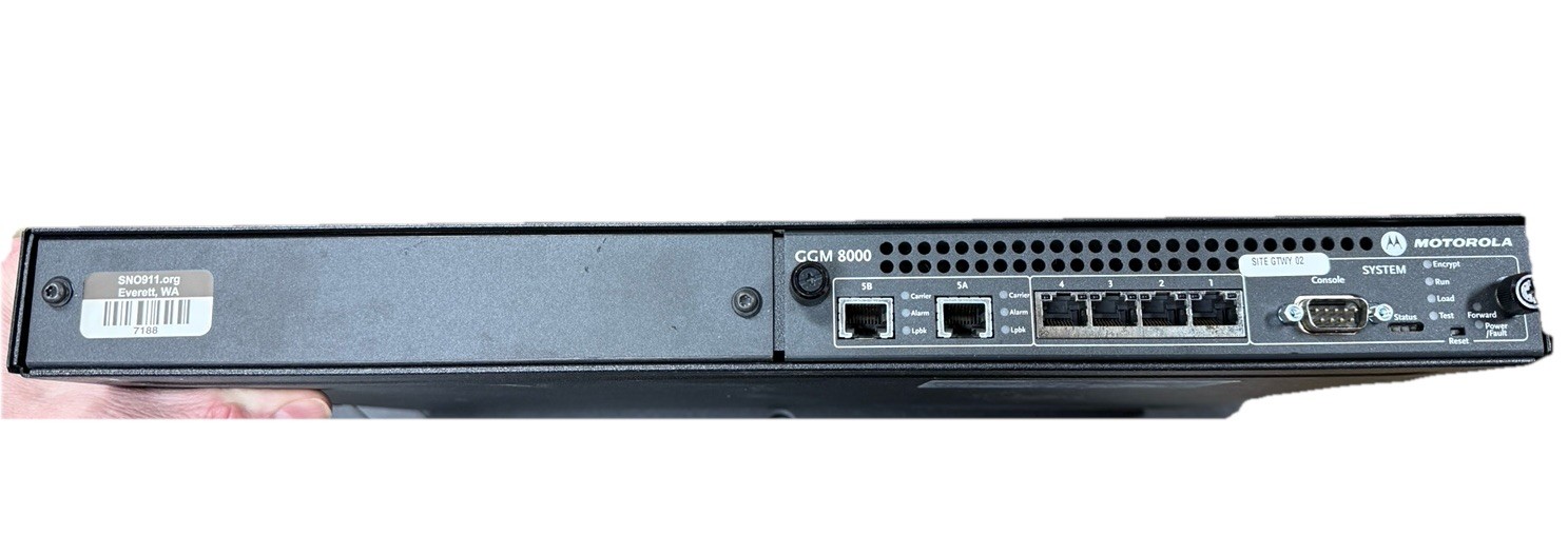 Motorola T7613A 4 Port Enterprise Gateway, Module GGM 8000, Used, AC Power