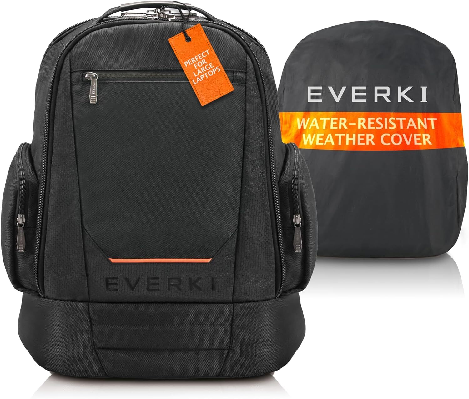 Everki ContemPRO 117 Large Gaming Laptop Backpack with Rain Cover - Spacious... 