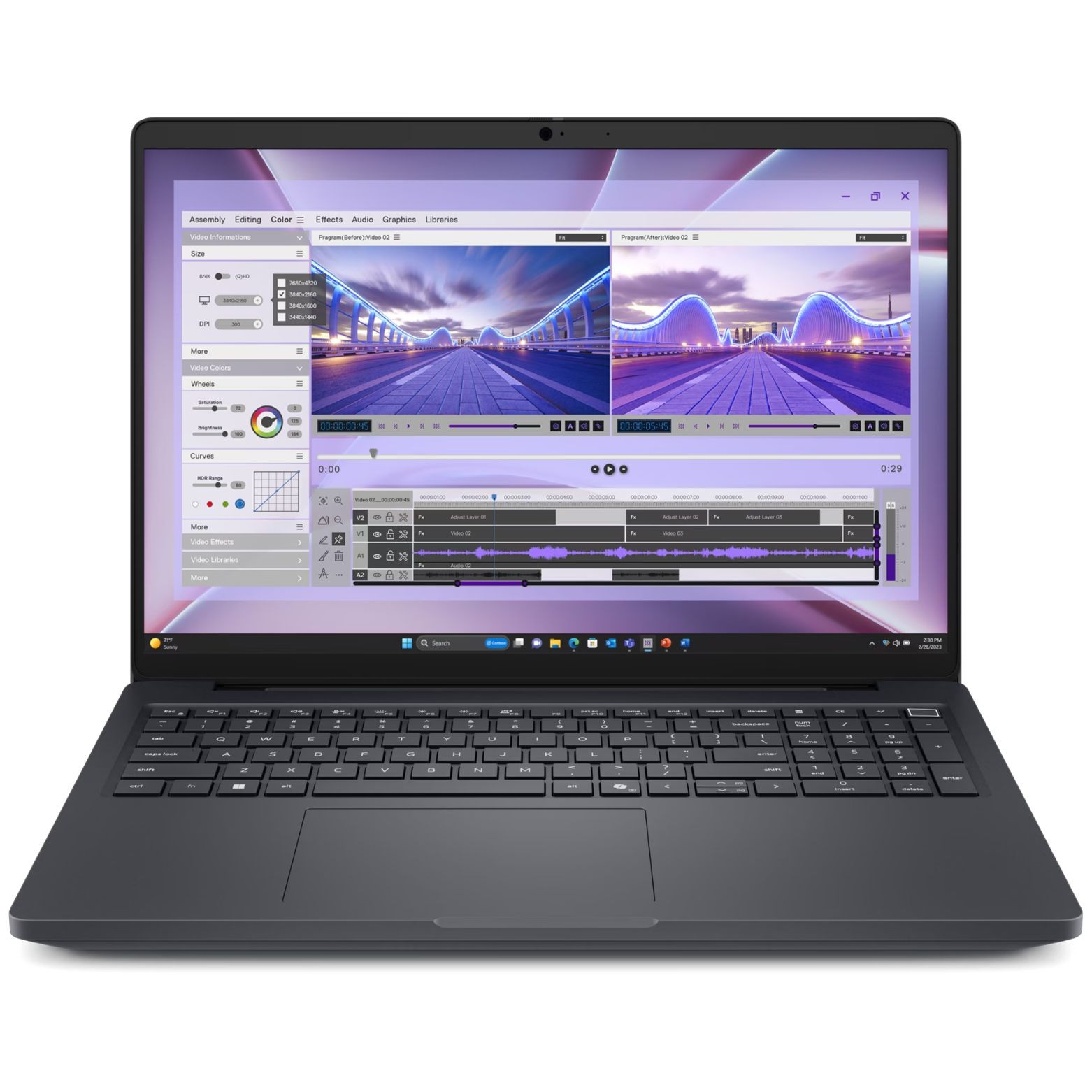Dell Pro Max 16 16" FHD+ Touch Intel Ultra 9 285H 2.9 GHz 64GB DDR5 1TB SSD W11P