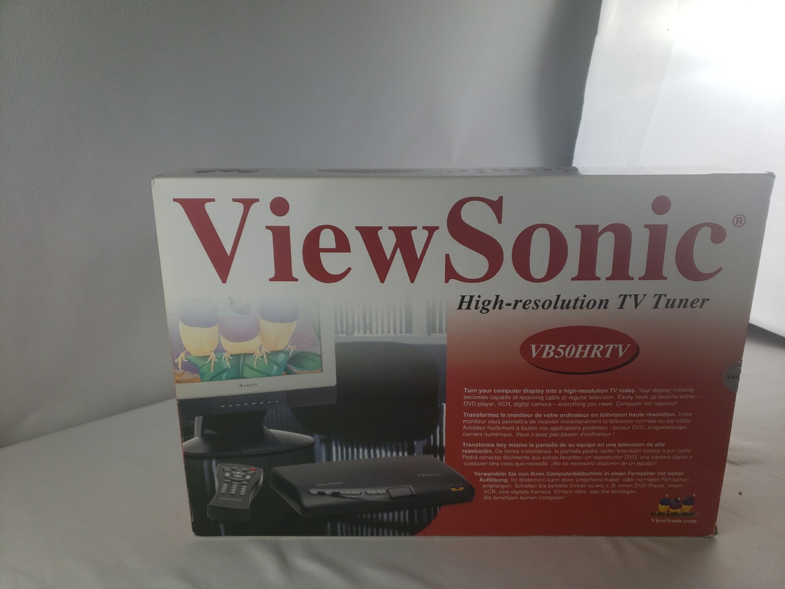 Viewsonic High Resolution TV Tuner VB50HRTV for Computer New