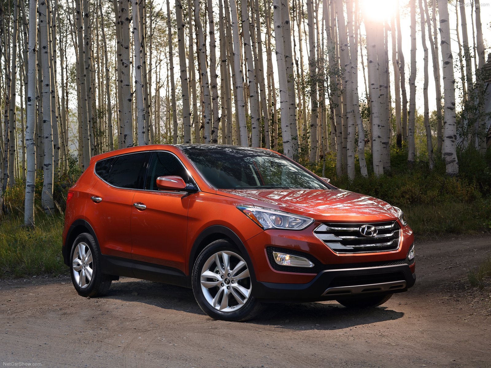 Cars hyundai santa fe sport Desk Mat Stitched