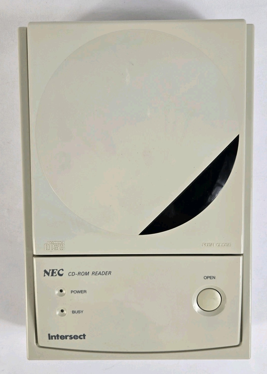 NEC Intersect CD-ROM Reader Model CDR-25 Vintage SCSI Drive Untested