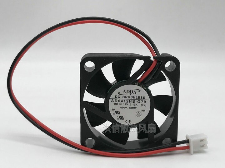 ADDA AD0412HS-G70 4010 DC12V 0.10A 40mm silent cooling fan
