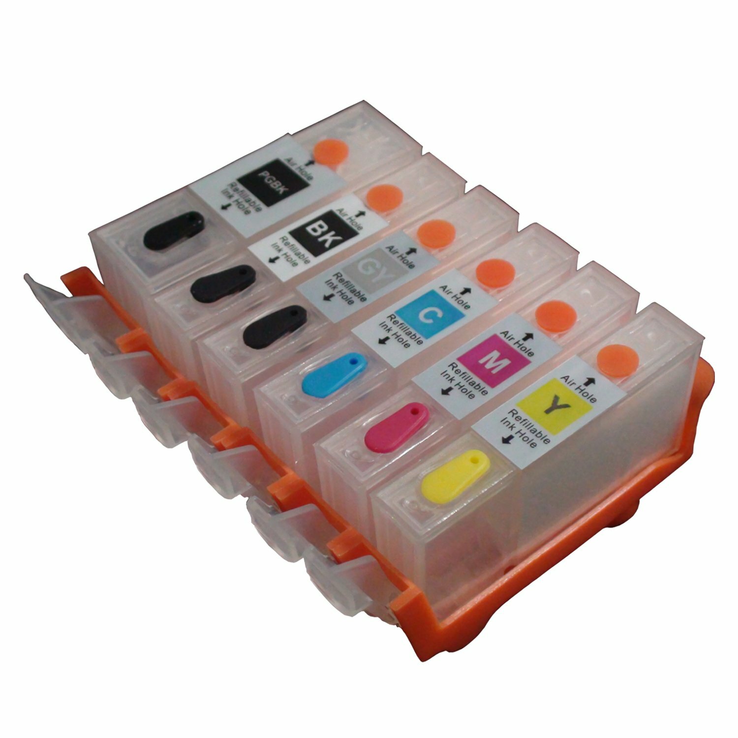 Canon MG7120 MG7520 IP8720 Empty Refillable Ink Cartridge PGI-250 CLI-251 - 6pks