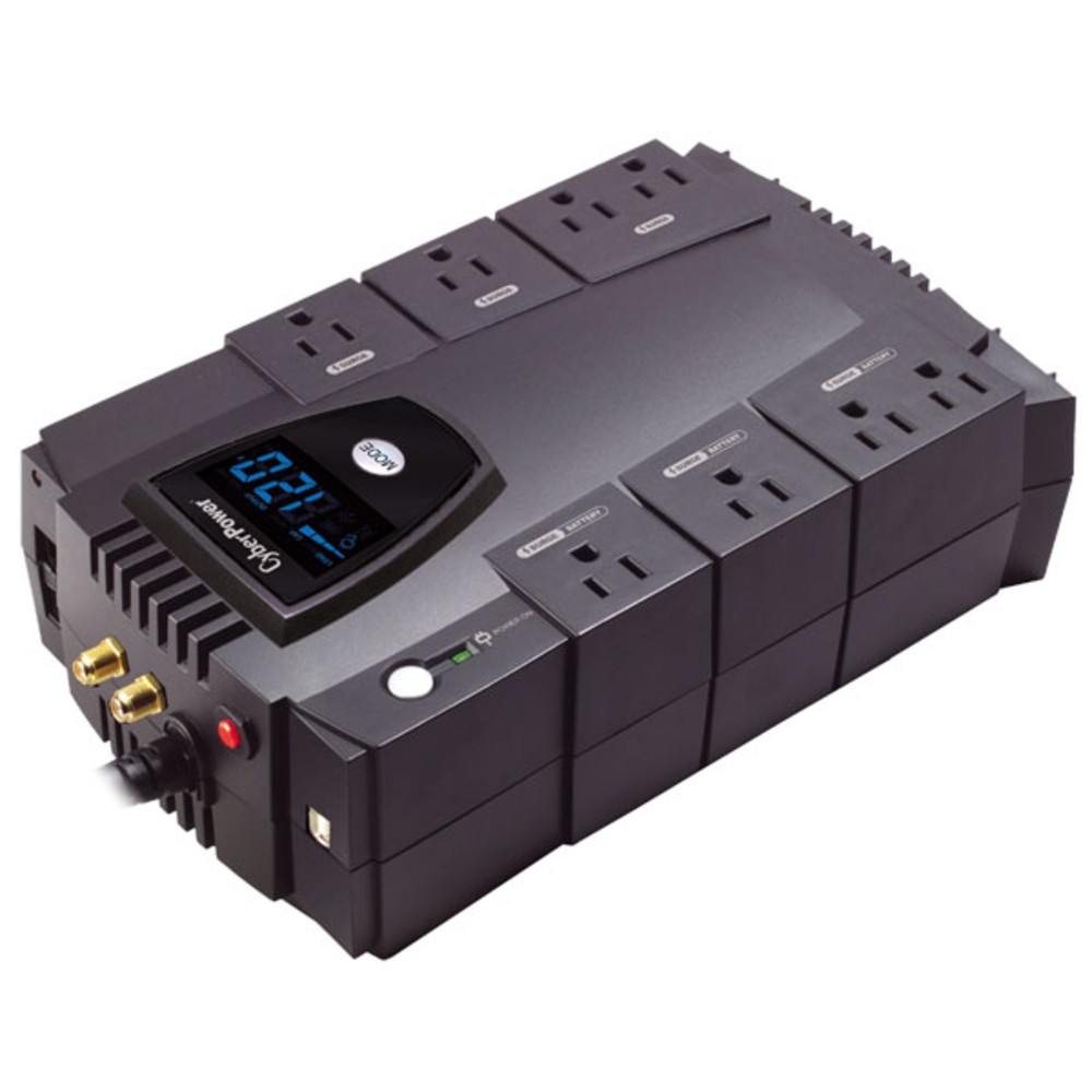 Cyberpower Cp825Avrlcd 825Va Cp Avr Lcd Ups 3 Yr Wty 8 Out 120V 15A 5-15R